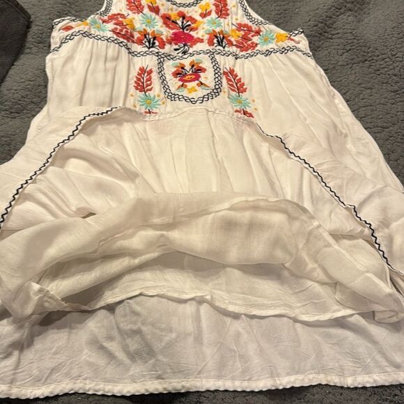 Lovers + Friends BOHO  Embroidered Tank Dress Size Medium - Picture 10 of 11